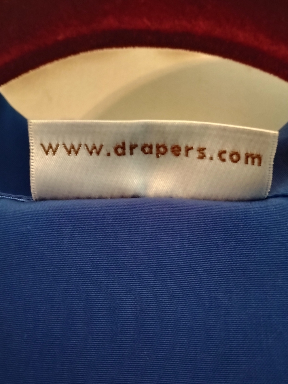 Draper's & Damon's Blouse, Blue, Beaded, Women's Size L, Pre-owned - Picture 5 of 6